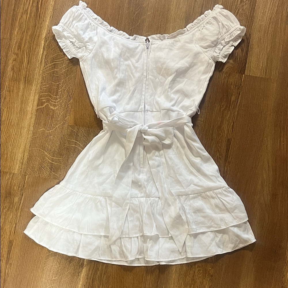 Windsor White Ruffled Top - Picture 4 of 5